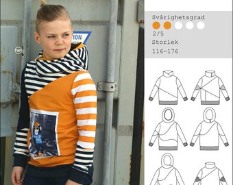 Swedish *LitSleeves Teen cool &wave* strl. 116-176