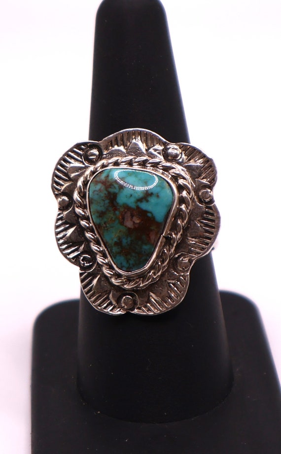 NEW Large -11.1 grams Navajo ring by Michael Glea… - image 3