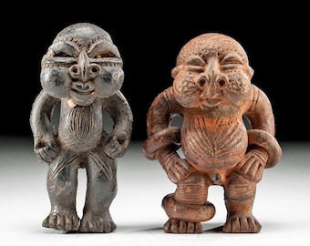 本物 西アフリカ、カメルーン、バムムまたはティカル文化の陶器