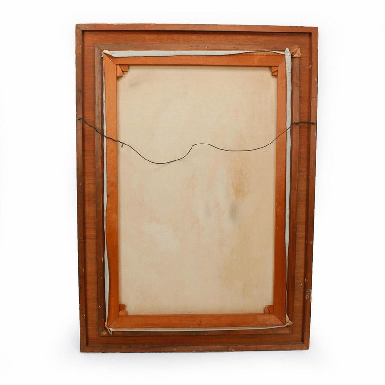 Stunning Modernist Painting Incredible Technique Unsignedneeds