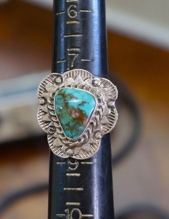 NEW Large -11.1 grams Navajo ring by Michael Glea… - image 5