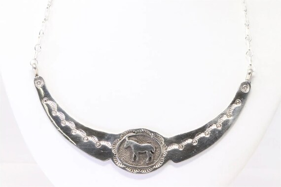 NEW Unique Navajo Handmade Sterling Silver Horse … - image 8