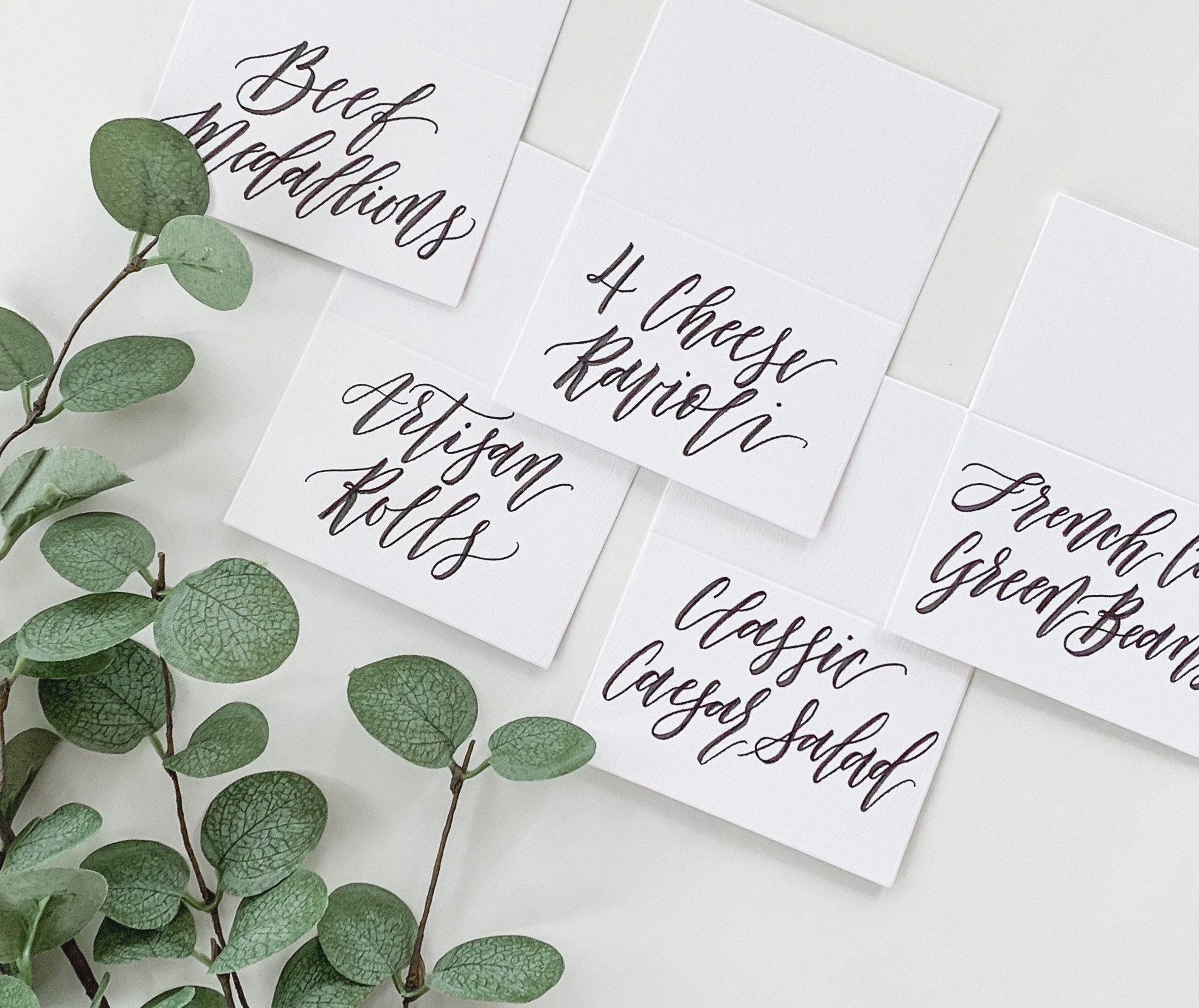 Dessert Labels Template