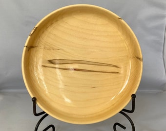 Handmade Box Elder Deep Plate