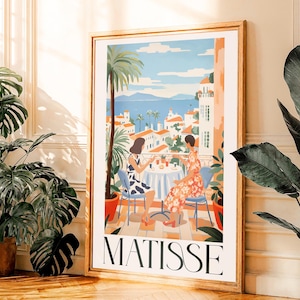 Matisse print maximalist Matisse Wall Art Dopamine Decor Henri Matisse poster Oil Painting Print printable Wall Art extra large Wall Art