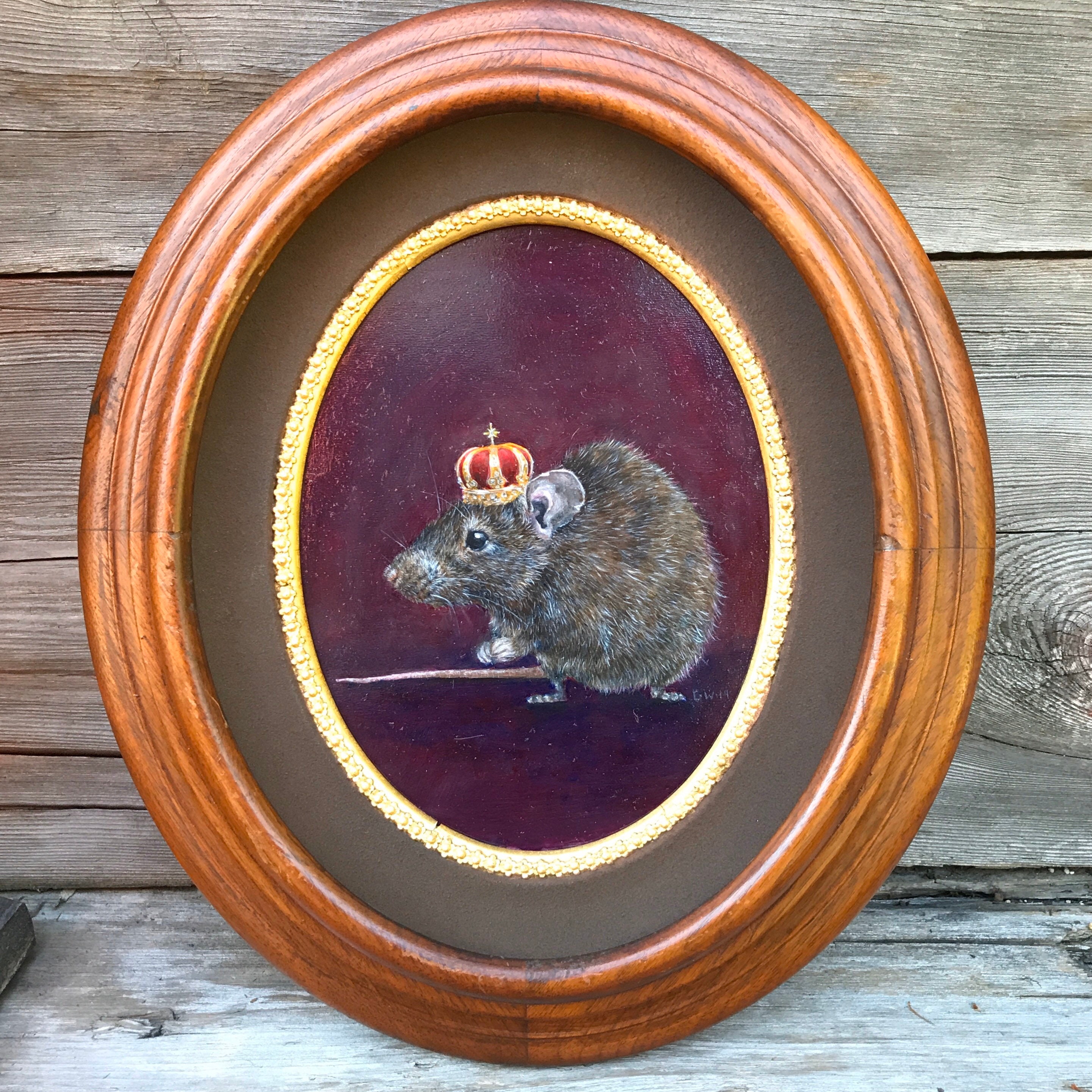 Rat King, Stretched Canvas