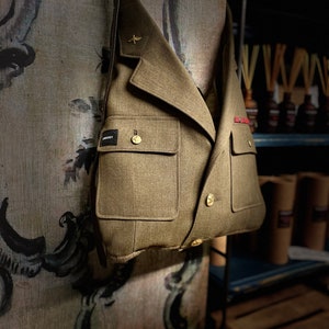 Army jacket crossbody Griggsy bag