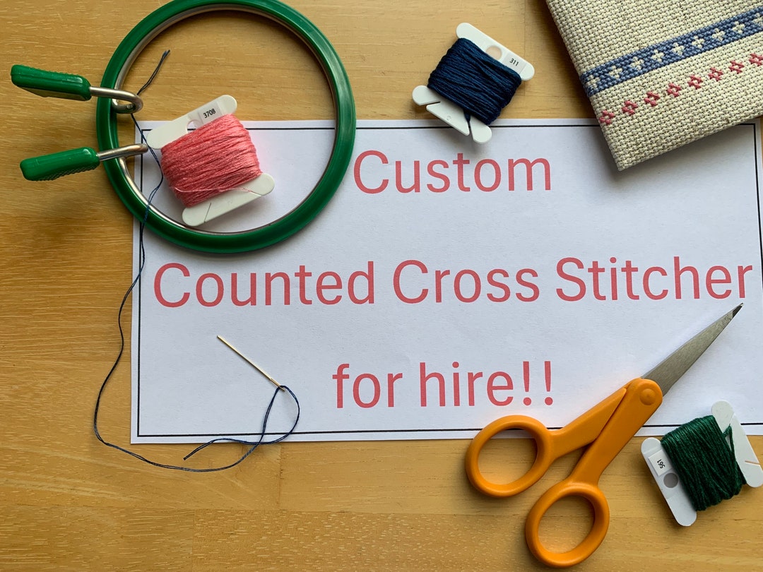 Custom Counted Cross Stitcher for Hire! - Etsy