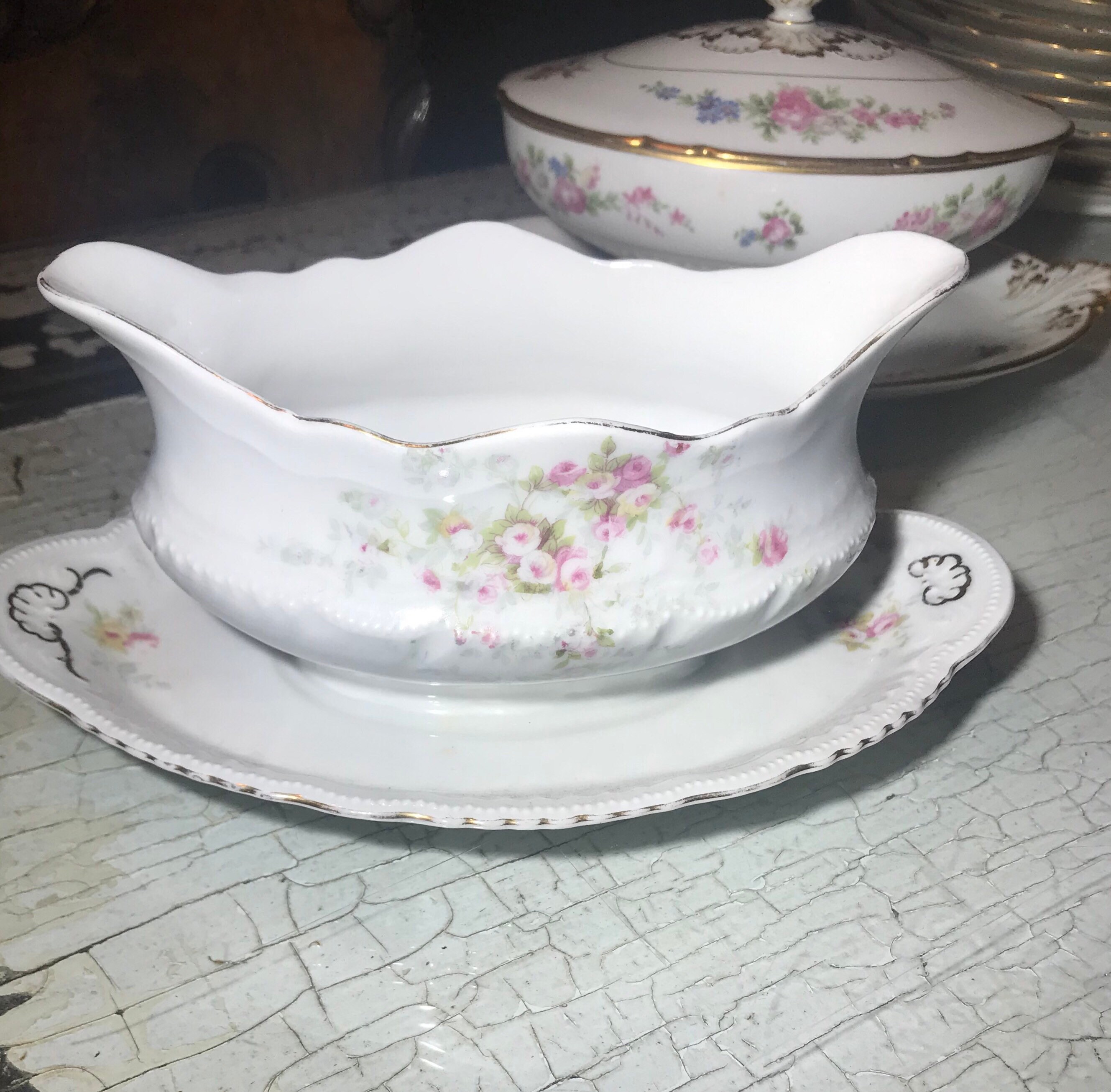 Vintage Antique Gravy Boats Etsy