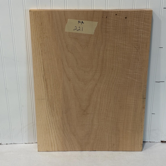 Wide Ash Wood Board, Ash Lumber, Woodworking Supply 24"X17 3/4"X7/8"