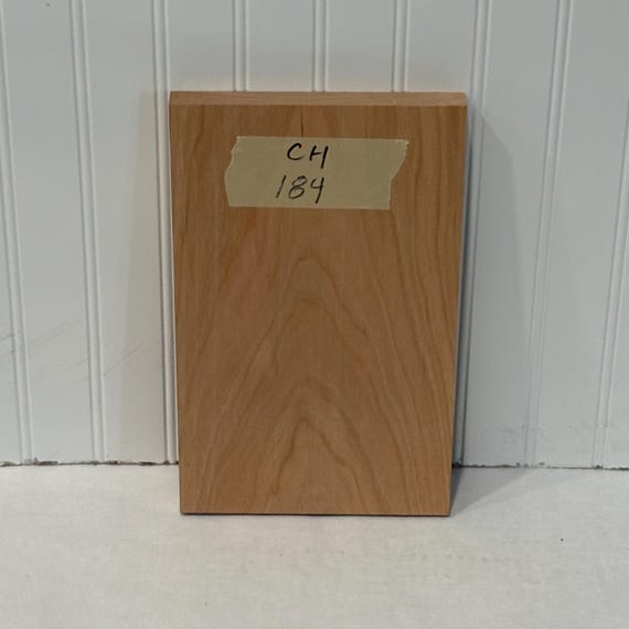 Cherry Wood Slab, Unfinished Cherry Lumber, Woodworking Project, 11.5"X7"X7/8"