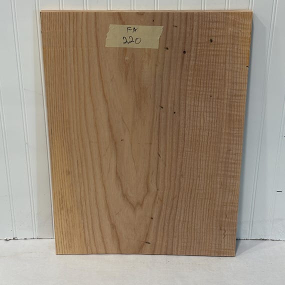 Wide Ash Wood Board, Ash Lumber, Woodworking Supply 24"X17 3/4"X7/8"