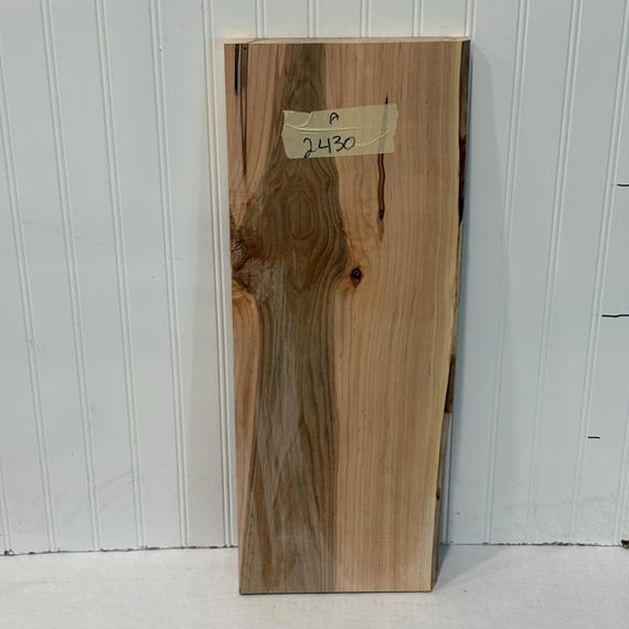Ambrosia Maple Wood, Wormy Maple Lumber Board, Kiln Dried Wood for Woodworking, 24"X9"X7/8"