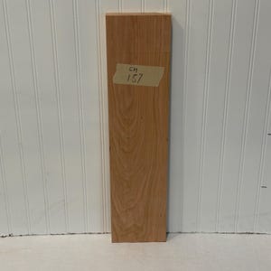 Cherry Wood Slab, Unfinished Cherry Lumber, Woodworking Project, 24&quot;X5.5&quot;X7/8&quot;