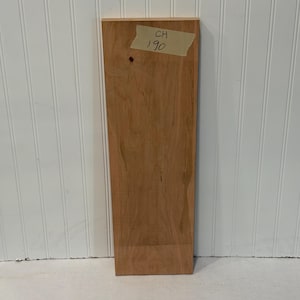 Cherry Wood Slab, Unfinished Cherry Lumber, Woodworking Project, 24&quot;X7.5&quot;X7/8&quot;