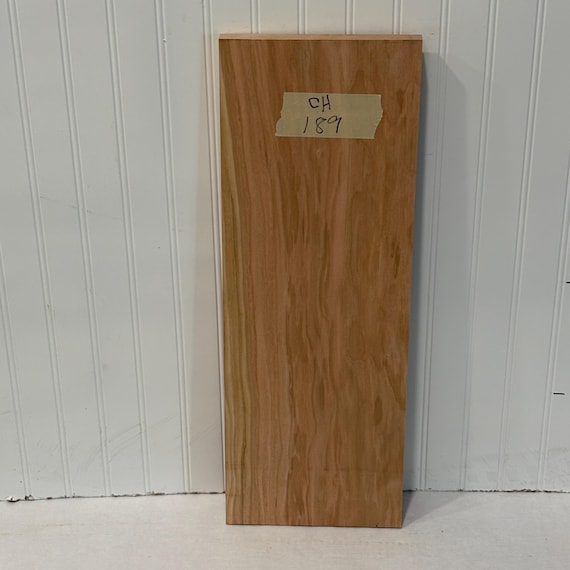Cherry Wood Slab, Unfinished Cherry Lumber, Woodworking Project, 24"X8.5"X7/8"
