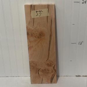 Ahorn Wurzelholz Brett, Maser Ahorn Bauholz, Ofen getrocknetes Holz für die Holzbearbeitung