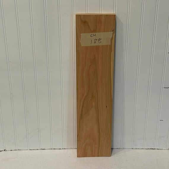 Cherry Wood Slab, Unfinished Cherry Lumber, Woodworking Project, 24"X5.5"X7/8"