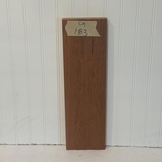 Cherry Wood Slab, Unfinished Cherry Lumber, Woodworking Project, 18"X5.5"X3/4"