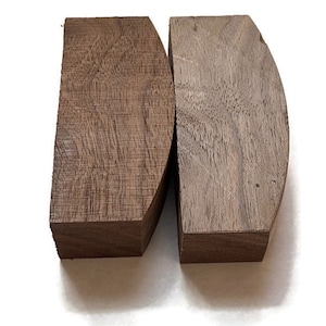Walnut Wood Turning Blank, Woodworking Supply, Thick Walnut Block