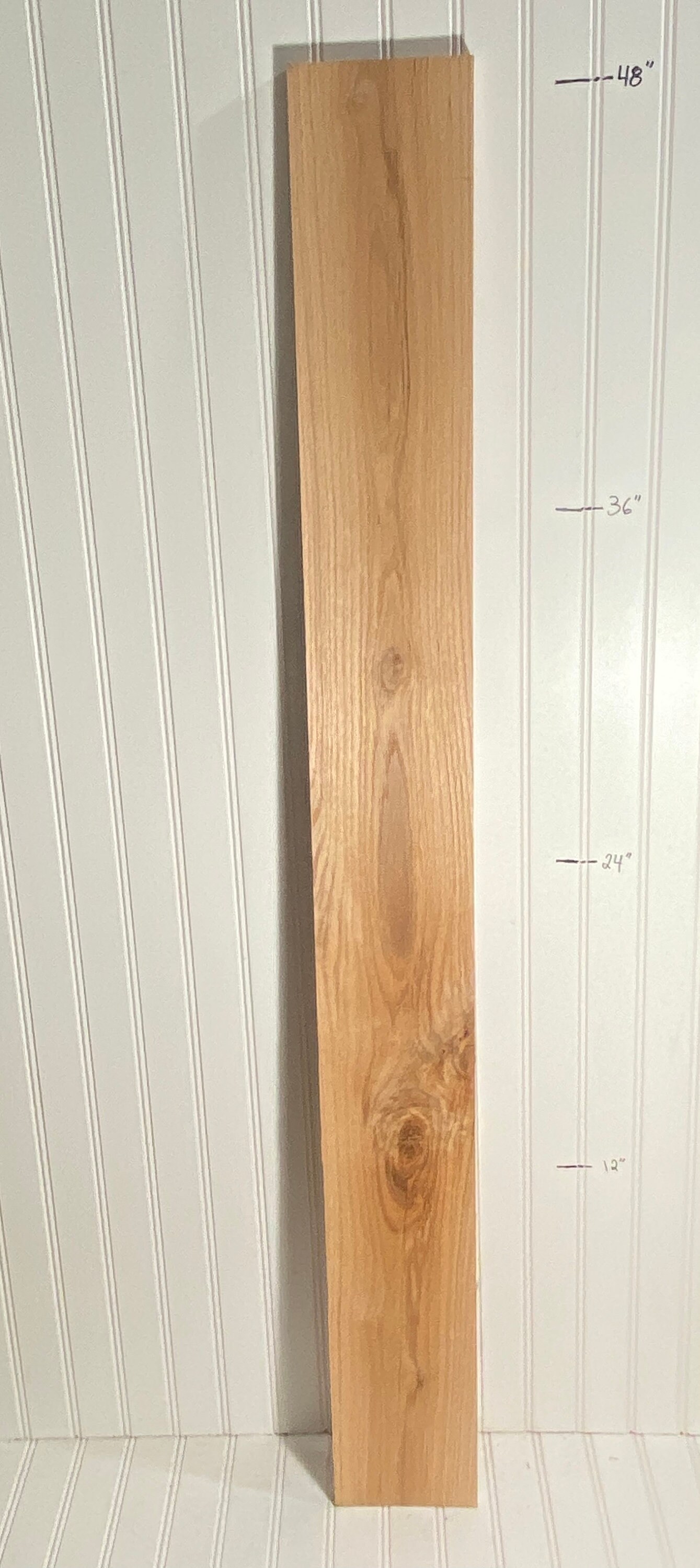 Hickory Board Unfinished Lumber Woodworking Supply Etsy