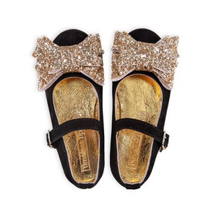 Toddler Girl Shoes Black Velvet Girl Shoes Baby Wedding Shoes