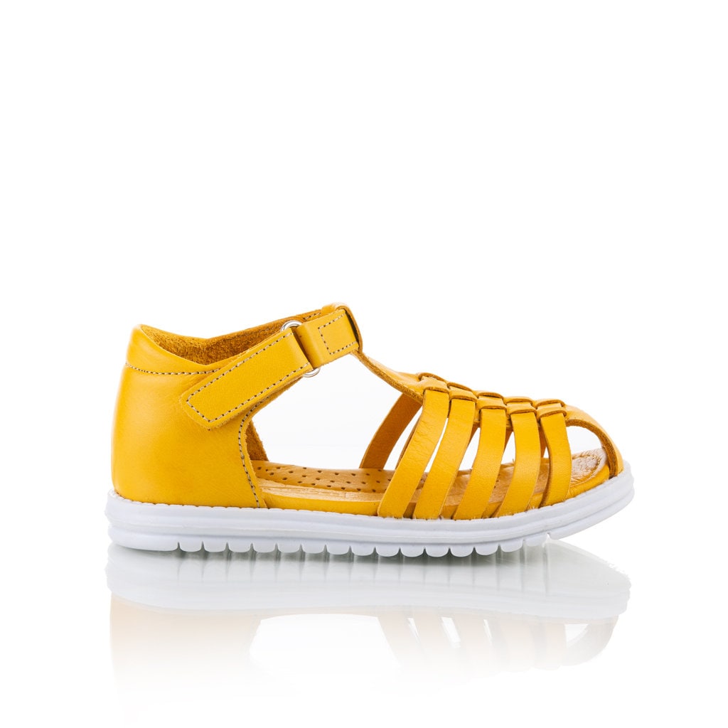 Leather Yellow Sandals for Girls Sandals for Babies and Etsy