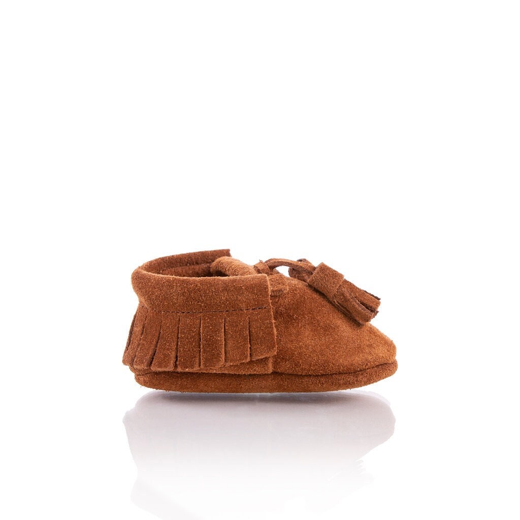 Tan Baby Moccasins UK