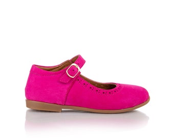 Chaussures à Lanières En Cuir Verni Pour Fille M&S - Taille UK 10 (enfant) - Occasion Fête