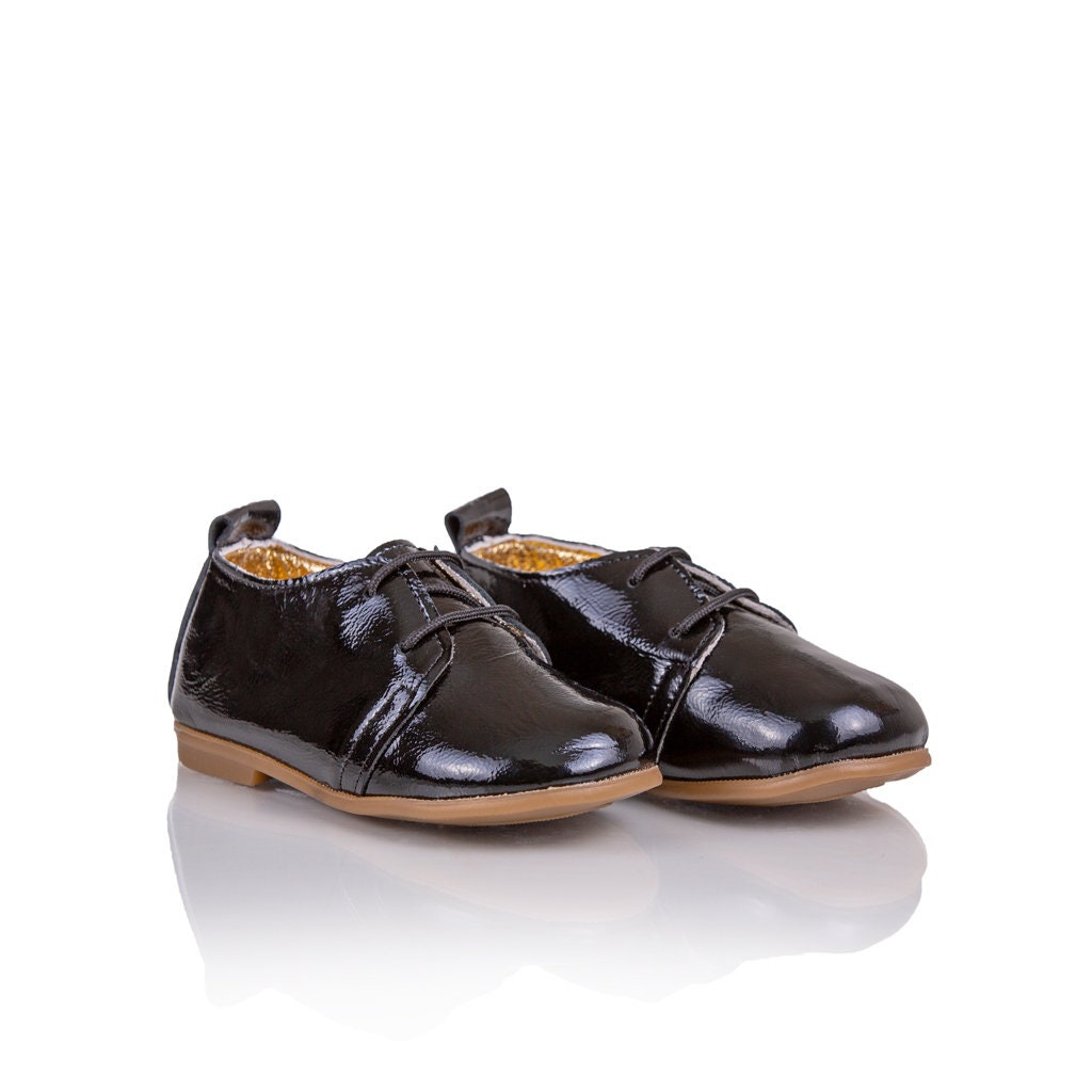 Buy Black Patent Leather Baby Boy Shoes Toddler Boy Baby Online in India - Etsy