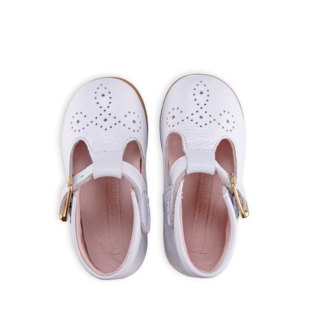 White Baby Boy Shoes White Toddler Boy Shoes White Baby Boy Brogue ...