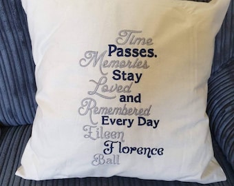 Sympathy pillow | Etsy Sympathy pillow | Etsy