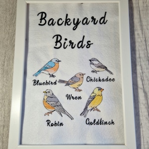 Gesticktes Backyard Birds Bild