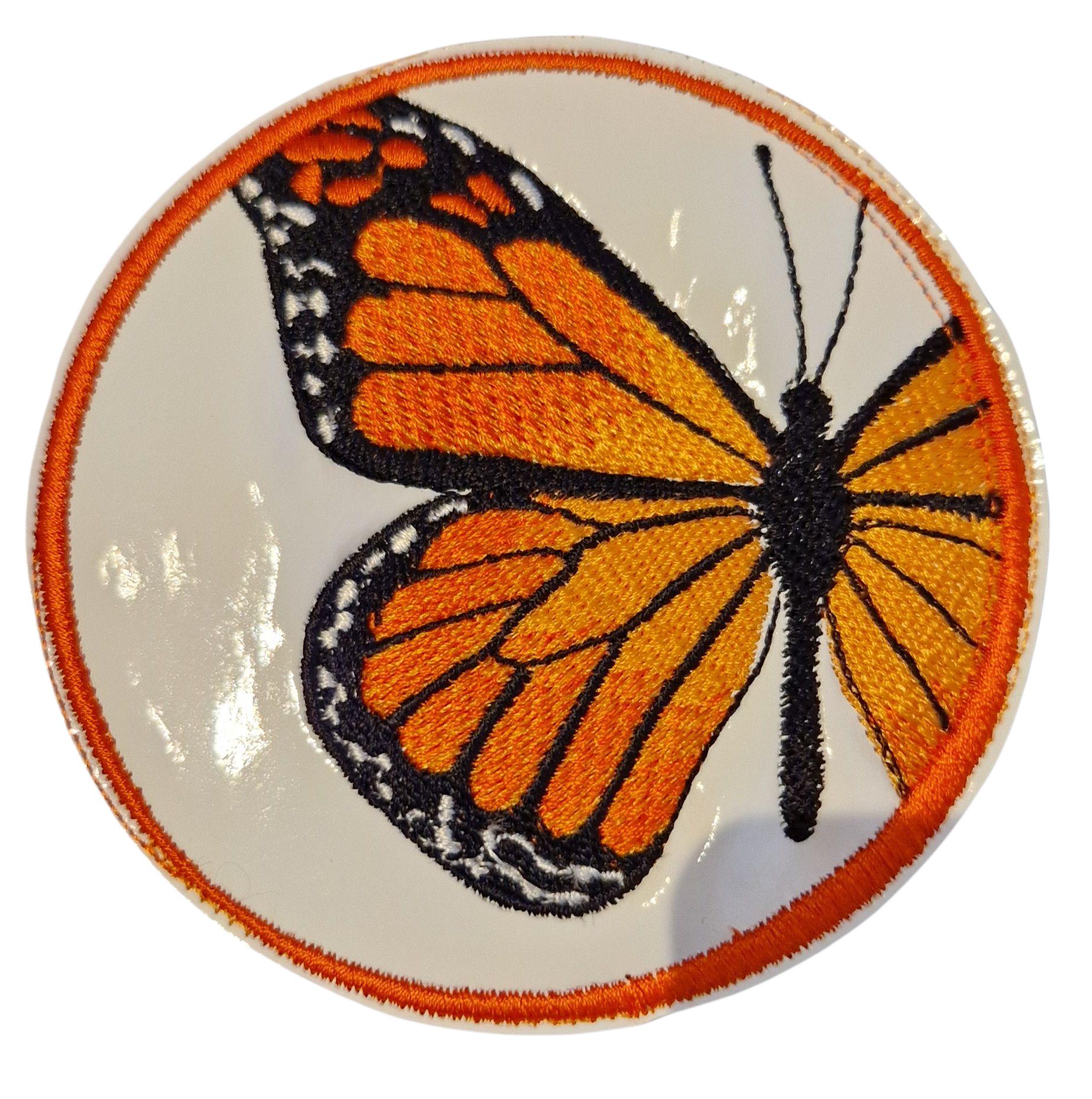 刺繍の蝶とアゲハチョウのコースター - Etsy 日本