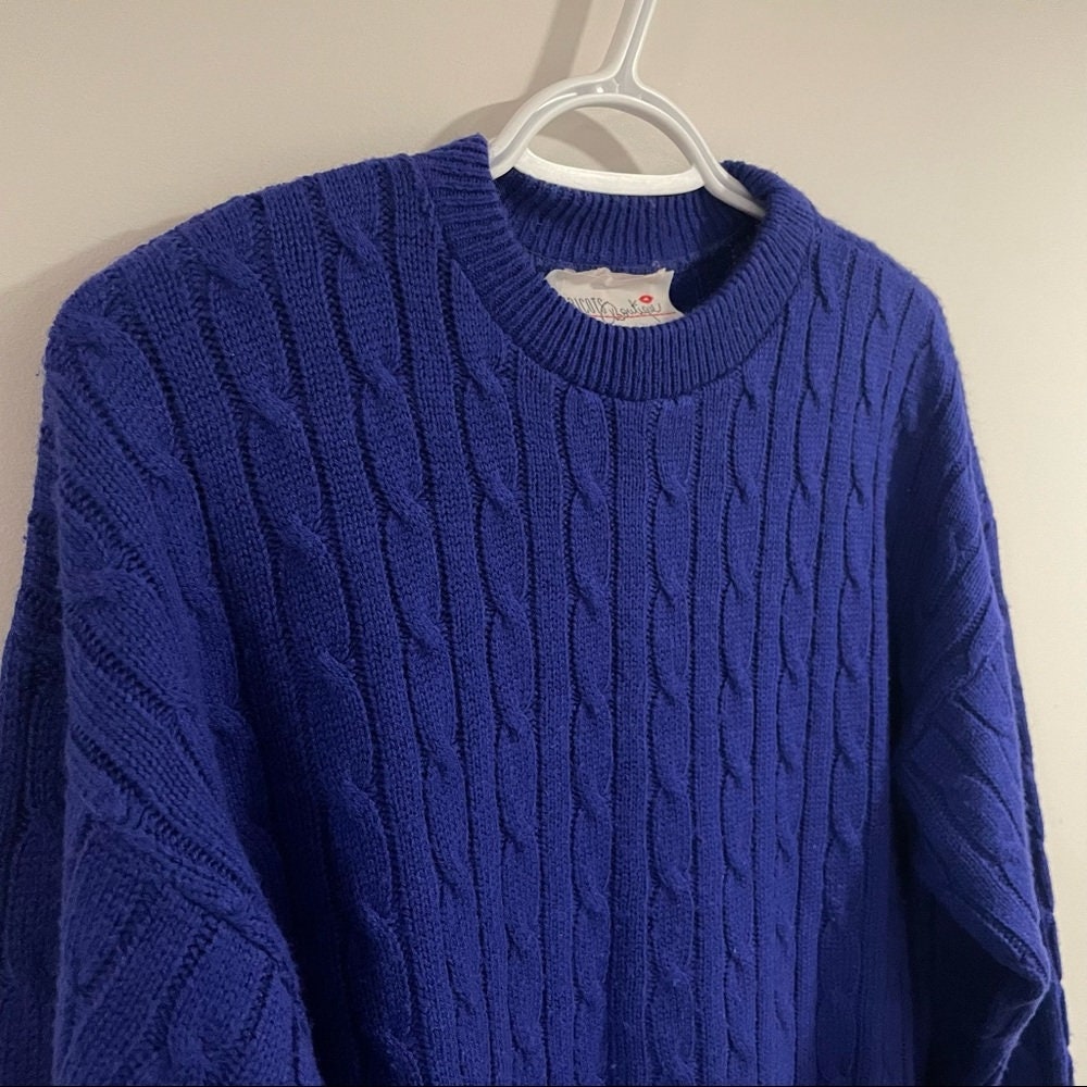 royal blue sweaters for ladies