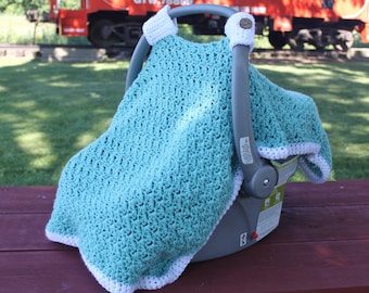 Crochet Pattern for Charleston Car Seat Cover, Carseat Cover, Baby Blanket, Baby Seat Cover, Crochet Car Seat Cover, Crochet for Baby