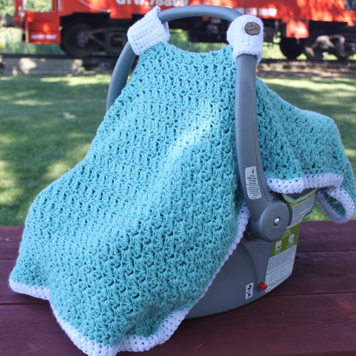Crochet Pattern For Charleston Car Seat Cover Cat - Free Crochet Car Seat Patterns