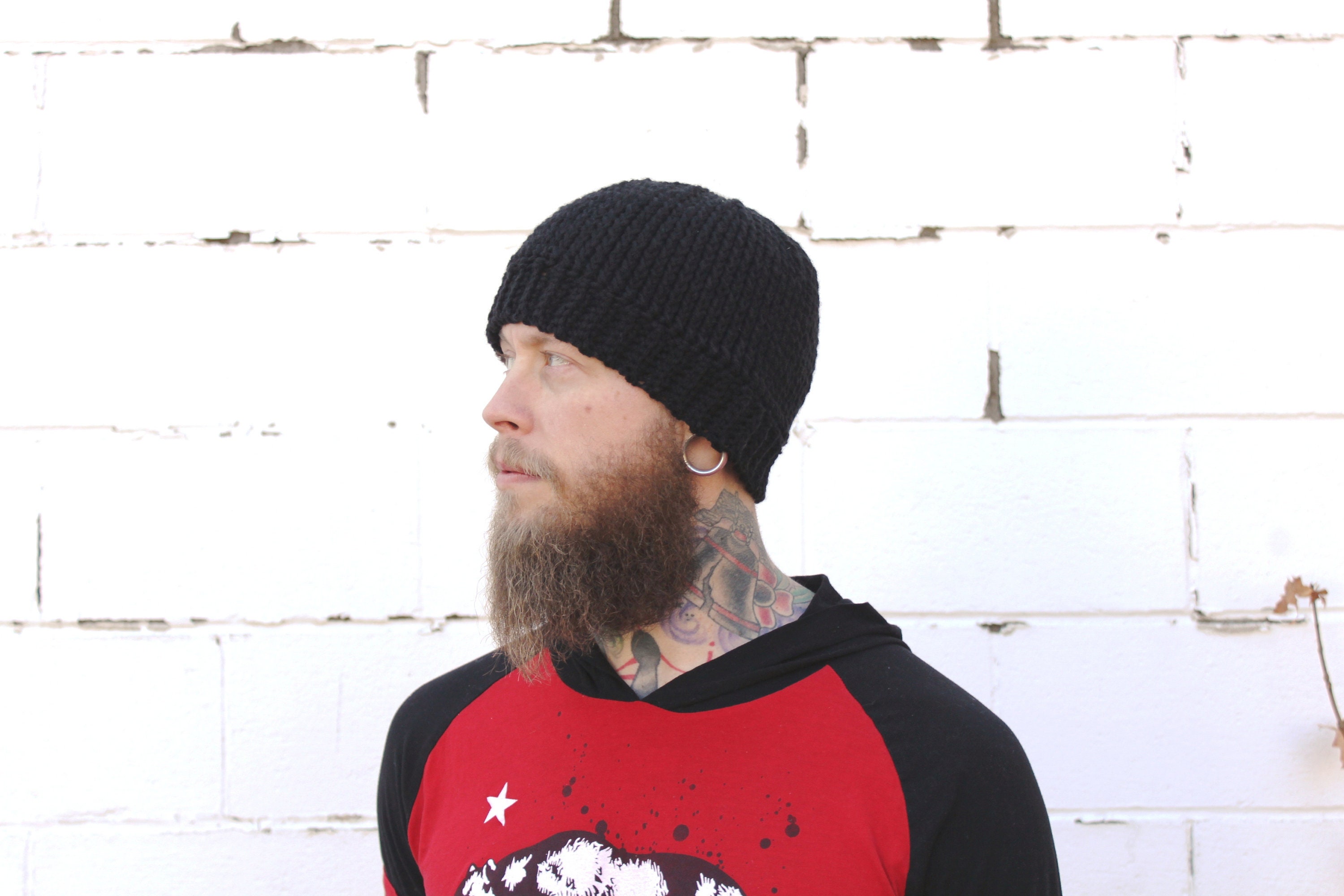 38 Men's Hat Crochet Patterns: Unleash Your Creativity with Unique Styles 17 Crochet Pattern Queens Faux Knit Beanie Men's Hat