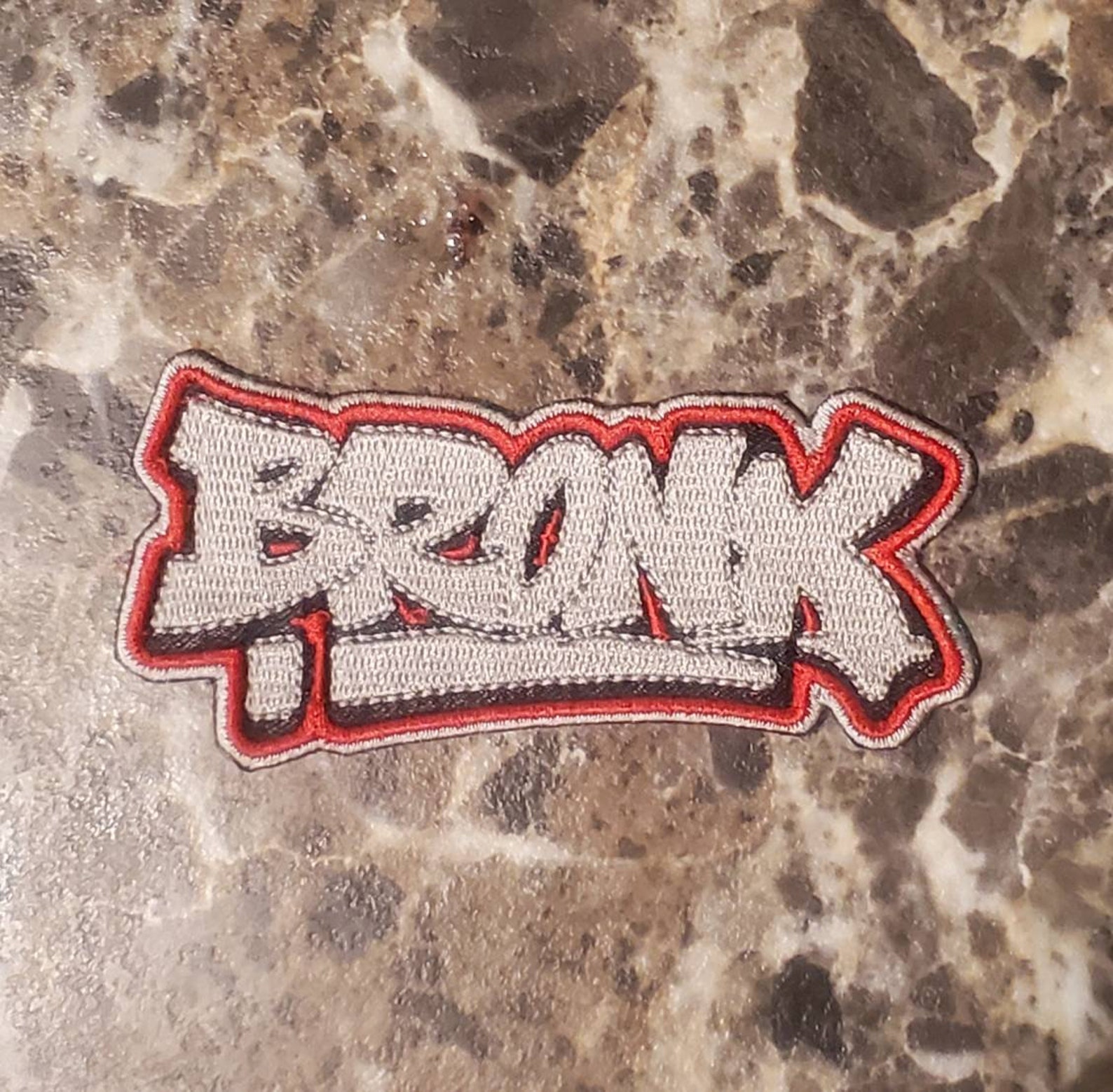 Bronx Graffiti Embroidery Patch Iron on Size 3.91 Etsy