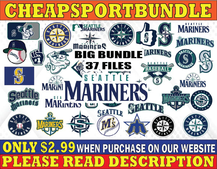Seattlemariners Baseball Team Svg Seattlemariners Svg Etsy