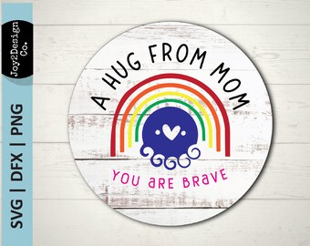 Pocket Hug SVG | PNG | DFX | A Hug From Mom Svg | First Day of School svg | Digital Download