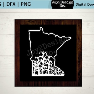 Minnesota Cornfield Svg | Minnesota State SVG | DFX | PNG | Minnesota Svg | Minnesota Farm Svg
