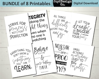 Growth Mindset Coloring Pages 8.5x11 Inches 7 Different - Etsy UK