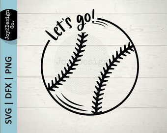 Game Day Baseball SVG | DXF PNG Files (Digital Download)