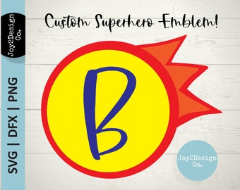 Custom Superhero SVG / DFX / PNG / Superhero Decal Svg / Superhero Emblem Svg / Be Your Own Hero Svg / Superhero Sticker Svg