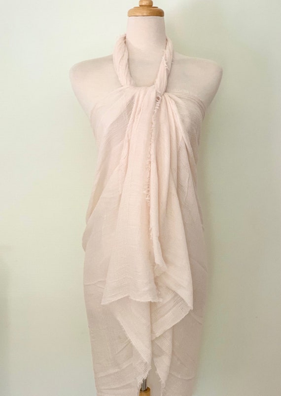 Linen Large Coverup Wrap Shawl Sarong Coverup Sarong - Etsy