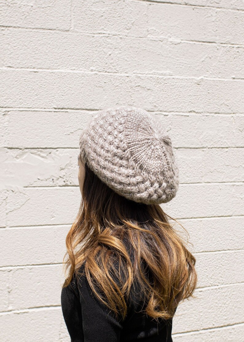 Crochet Beret Hat Crochet Beanie Hats Fashion Knit Hats Womens Cute Stylish Hats Accessories Berets Tams Valresa Com