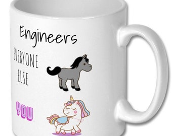 ENGINEER HUMOR MUG, engineer, engineer mug, engineer gift, engineer coffee mug, engineer present, gift for engineer