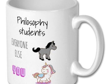 PHILOSOPHY STUDENT HUMOR mug, philosophy student, philosophy student mug, philosophy student gift, philosophy student present