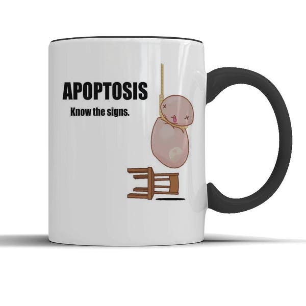 Cell biology funny, biology mug, biology humour, medicine mug, biologist gift, gift for, doctor, microbiologist, nurse, medical student,